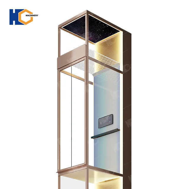 Small size hydraulic home lift 0.3m/s